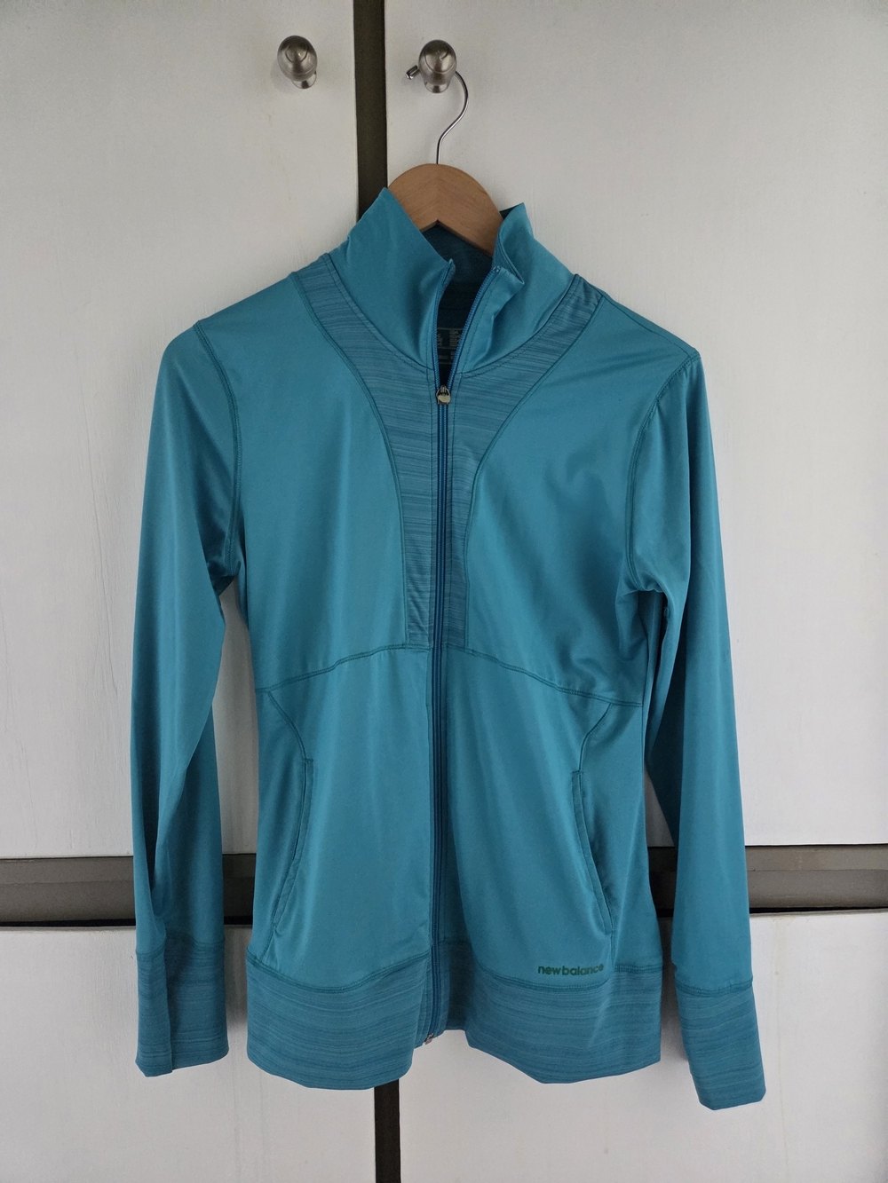 New Balance Teal Full-Zip Active Jacket, M, NWOT